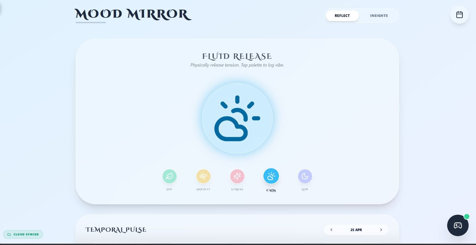 Mood Mirror project screenshot